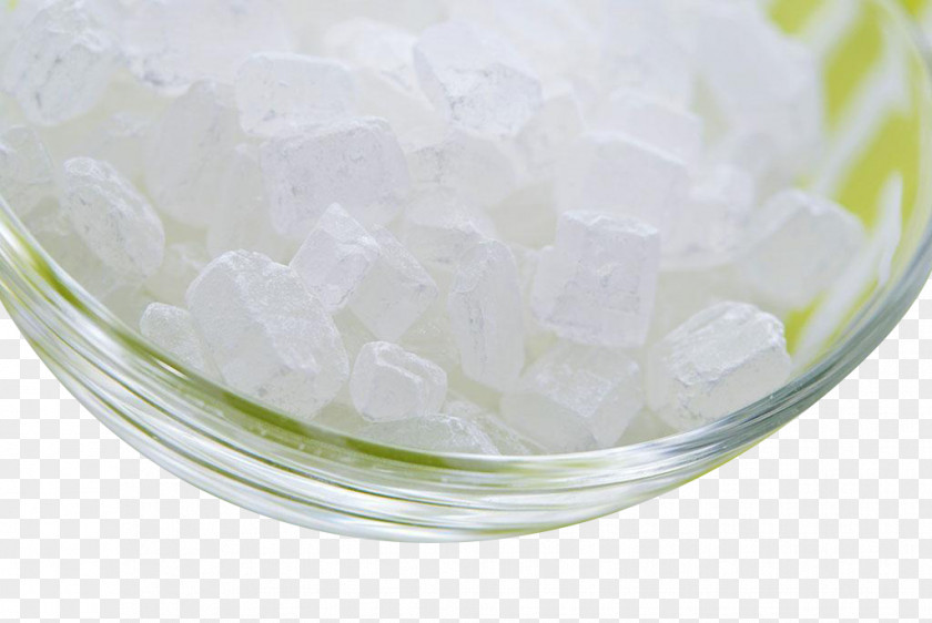 White Lumps Of Rock Sugar Candy Glass Crystal PNG