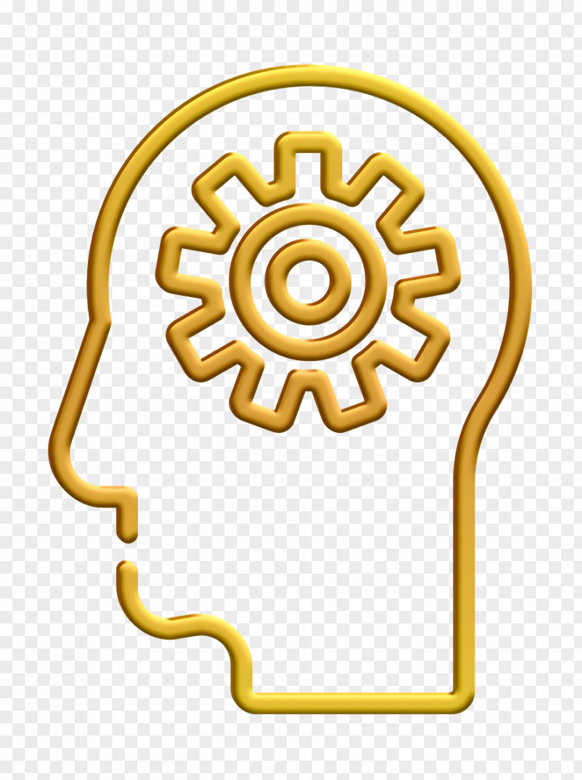 Human Resources Icon Intelligence Head PNG