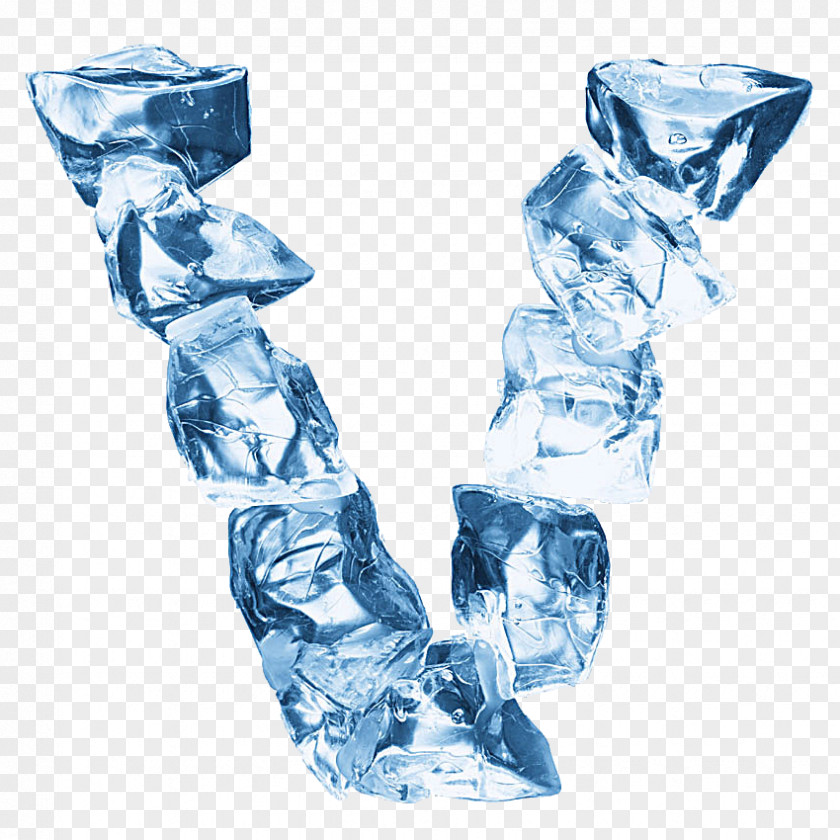 Ice Font Cube Letter Alphabet Clip Art PNG