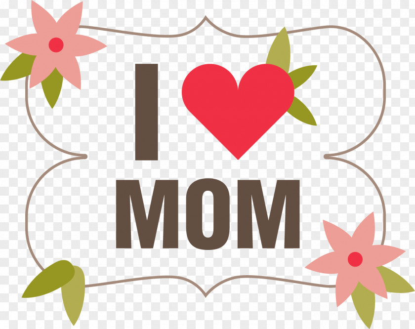 Love Letter Background Vector Elements Mothers Day Flower PNG