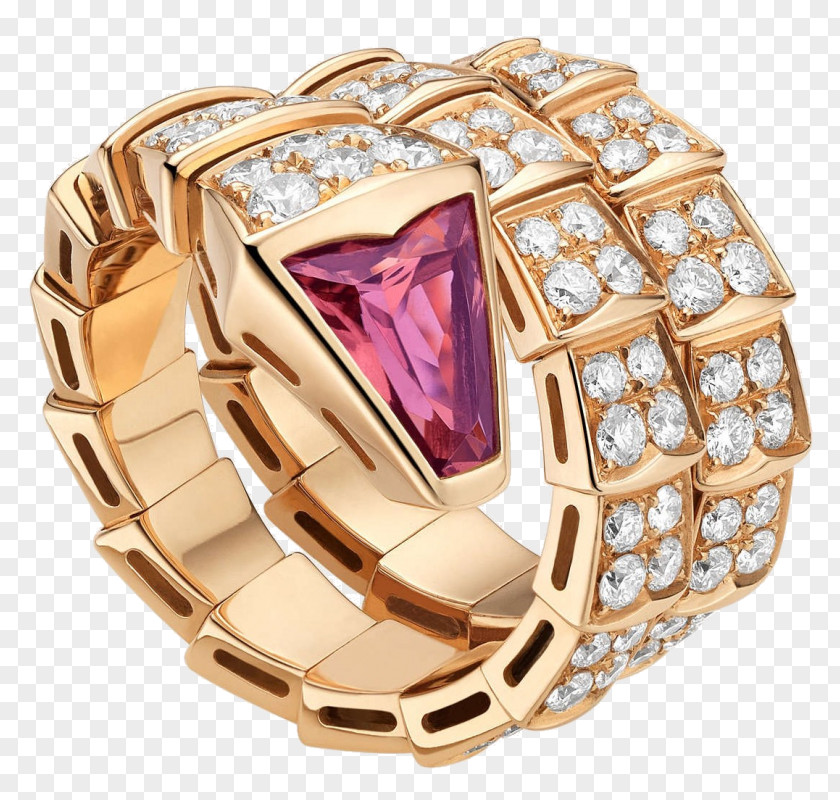 Ring Bulgari Engagement Jewellery Gemstone PNG