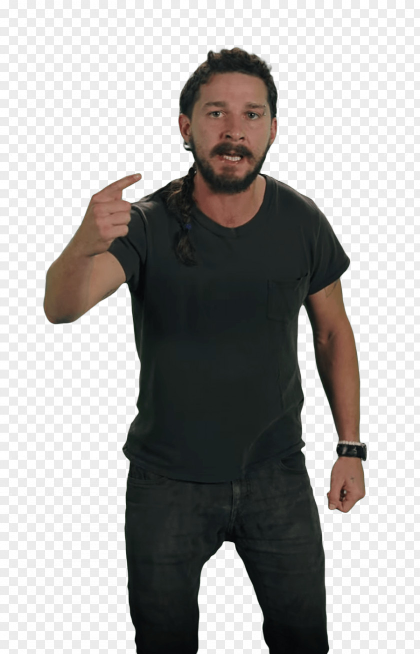 Shia Labeouf LaBeouf Just Do It T-shirt PNG