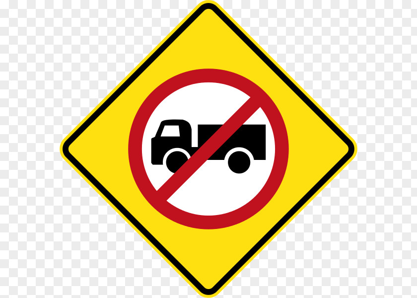 Truck Prohibitory Traffic Sign Warning PNG