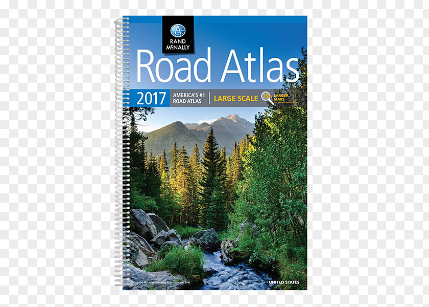 United States Rand McNally 2009 The Road Atlas Large Scale: 2018 Scale Atlas: Lsra PNG