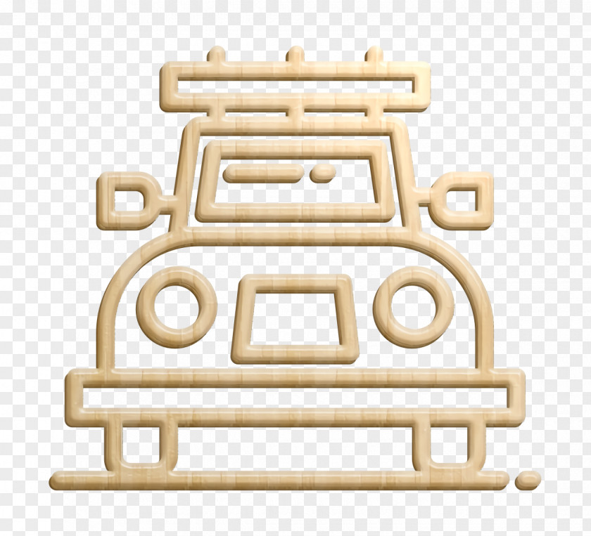 Van Icon Car Camping Outdoor PNG