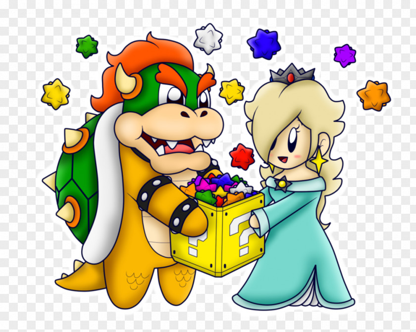 Bowser Rosalina Princess Peach Mario Toad PNG