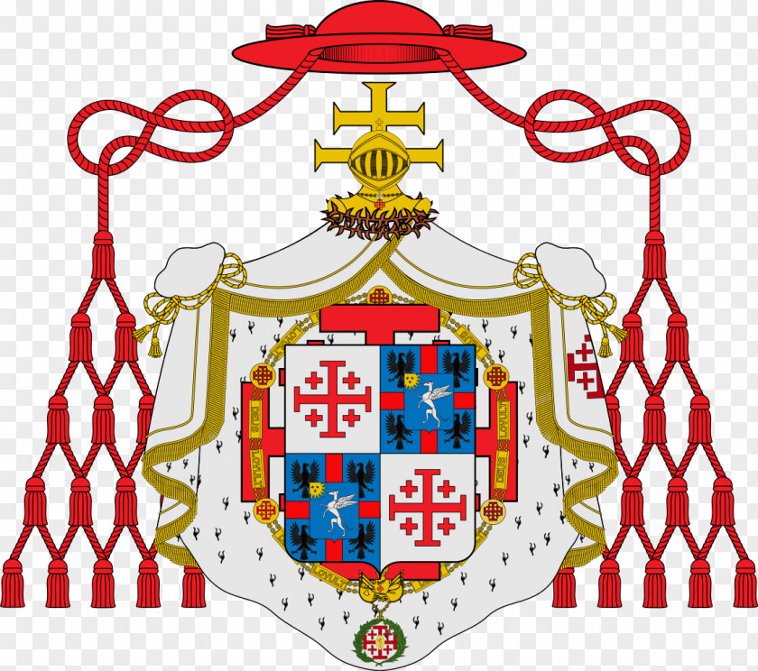 Coat Of Arms Cardinal Order The Holy Sepulchre Papal Coats His Eminence PNG