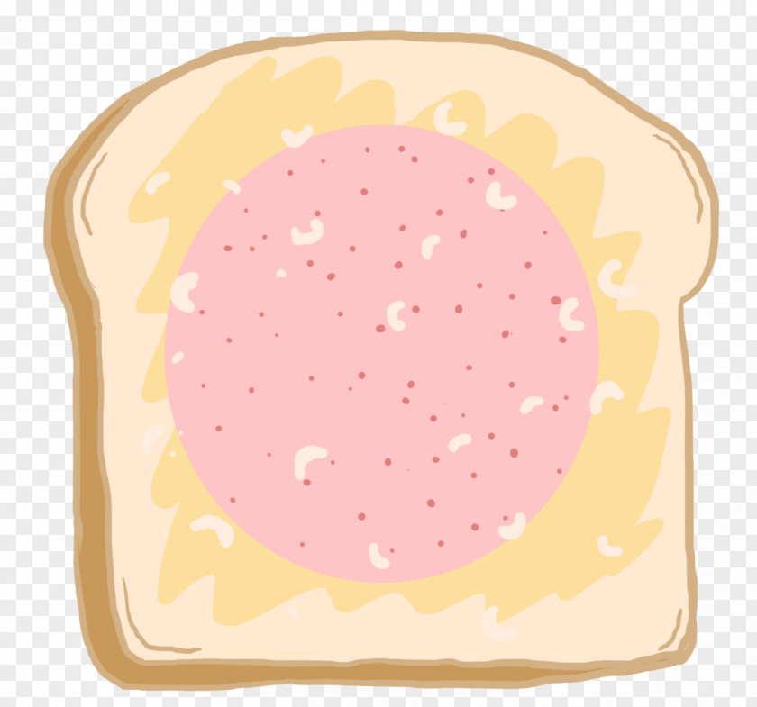 Melted Cheese Circle Petal Pink M Peach PNG