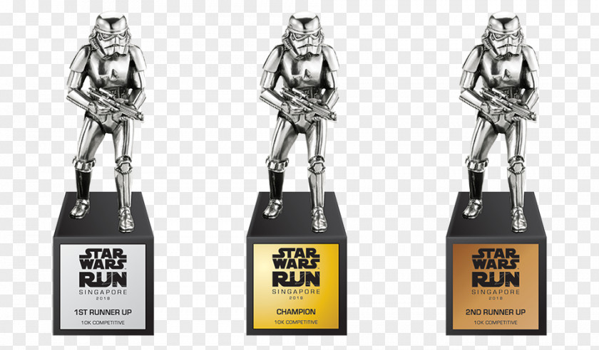 Stormtrooper Star Wars Day Singapore Trophy PNG