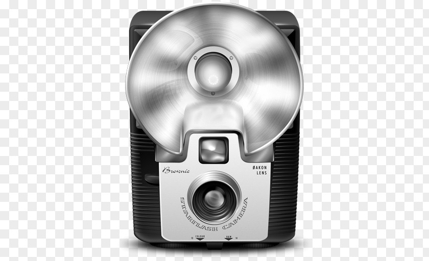 Camera Kodak Starflash Brownie PNG