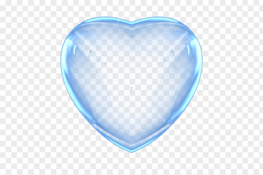 Glass Murano Heart Transparency And Translucency PNG