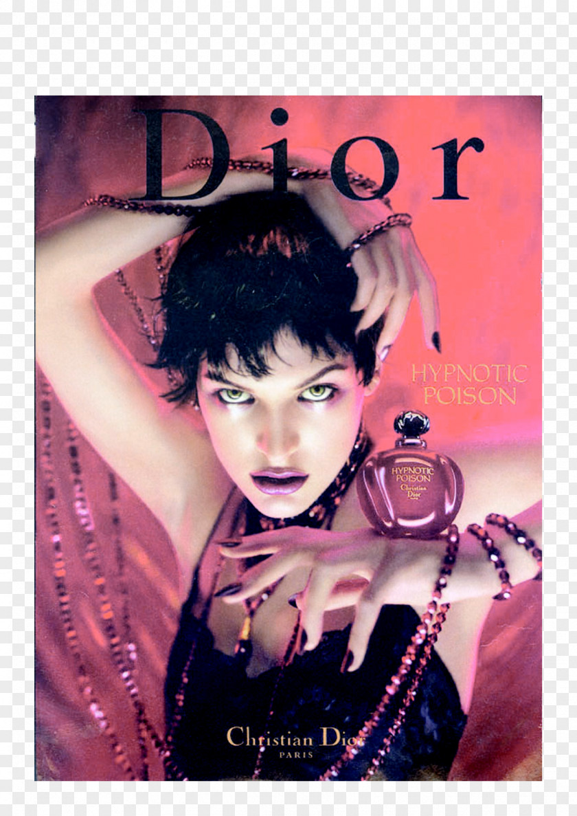 Perfume Monica Bellucci Poster Poison Advertising Christian Dior SE PNG