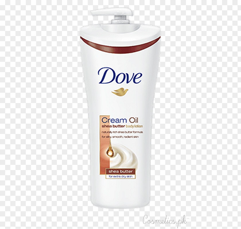 Cream Lotion Dove Oil Intensive Body Shea Butter PNG