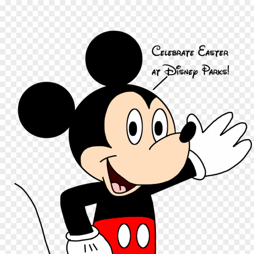 Easter Celebration Mickey Mouse Oswald The Lucky Rabbit Minnie Felix Cat Donald Duck PNG