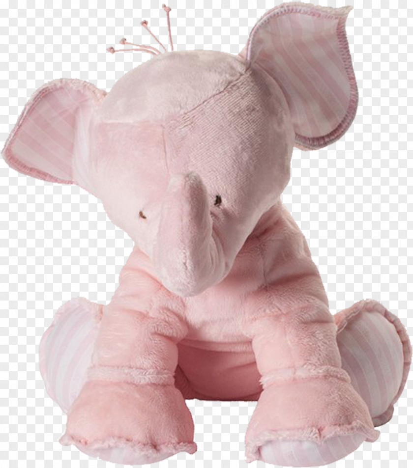 Elephant Stuffed Toy Tartine Et Chocolat Plush PNG