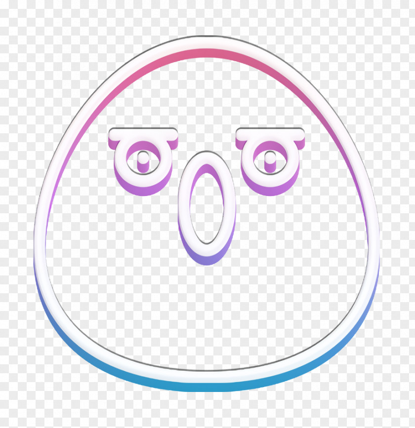 Emoji Icon Amazed PNG