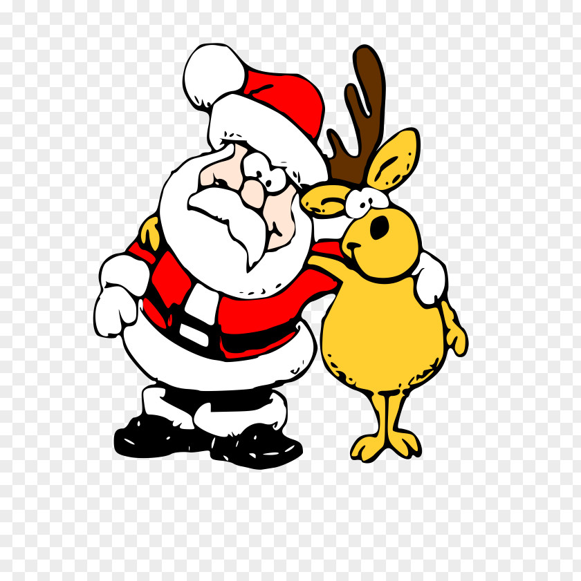 Finger Pleased Santa Claus PNG