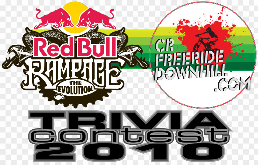 Red Bull Rampage Logo Film Downhill Mountain Biking PNG