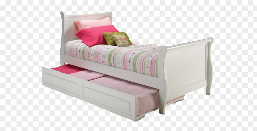 Sleigh Bed Daybed Cama Nido Frame Trundle PNG