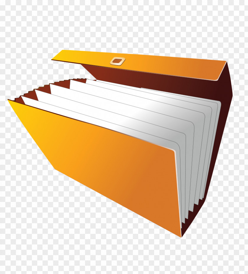 Yellow Folder Download Computer File PNG