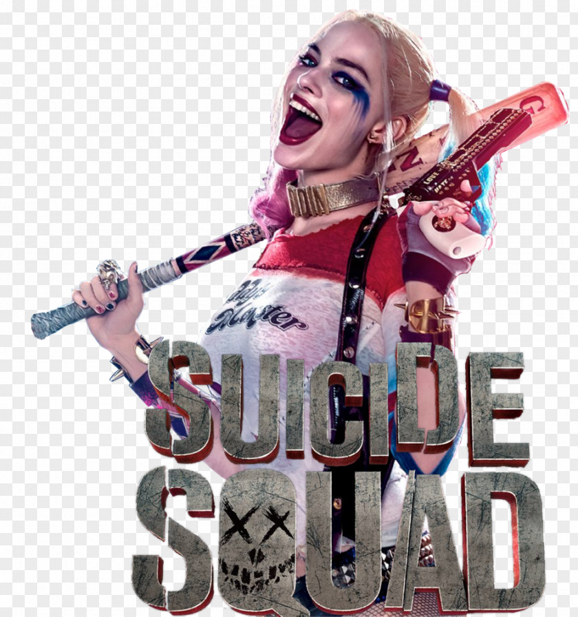 Margot Robbie Suicide Squad Harley Quinn Joker T-shirt PNG