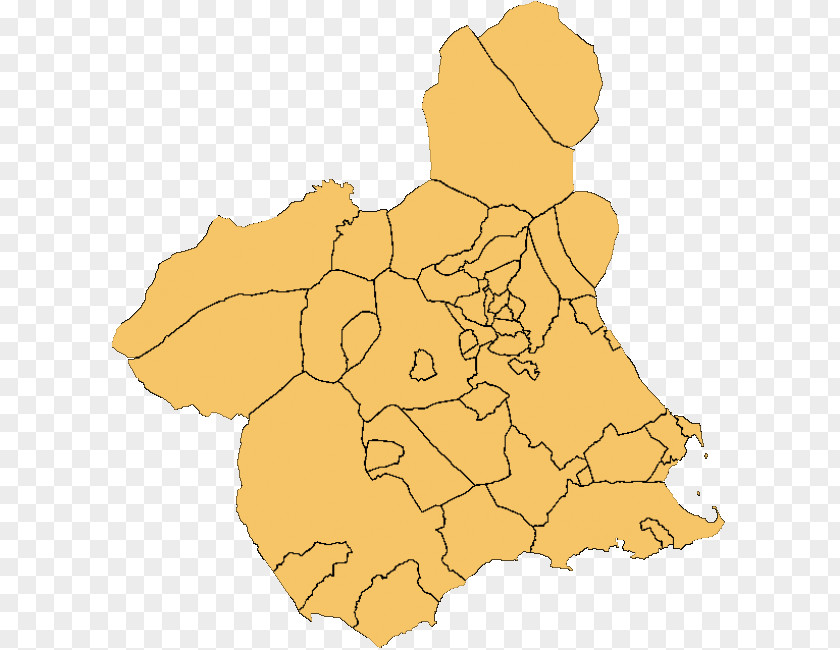 Murcia Cartagena Map Yecla Carche PNG
