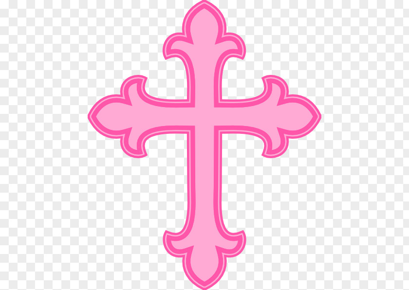 Pink Angel Cliparts Baptism Christian Cross Eucharist Clip Art PNG