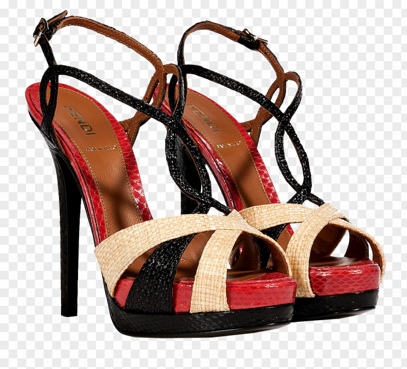 Platform Shoes Sandal Shoe Pump PNG