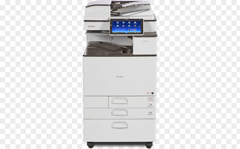 Printer Multi-function Ricoh Photocopier Toner Cartridge PNG