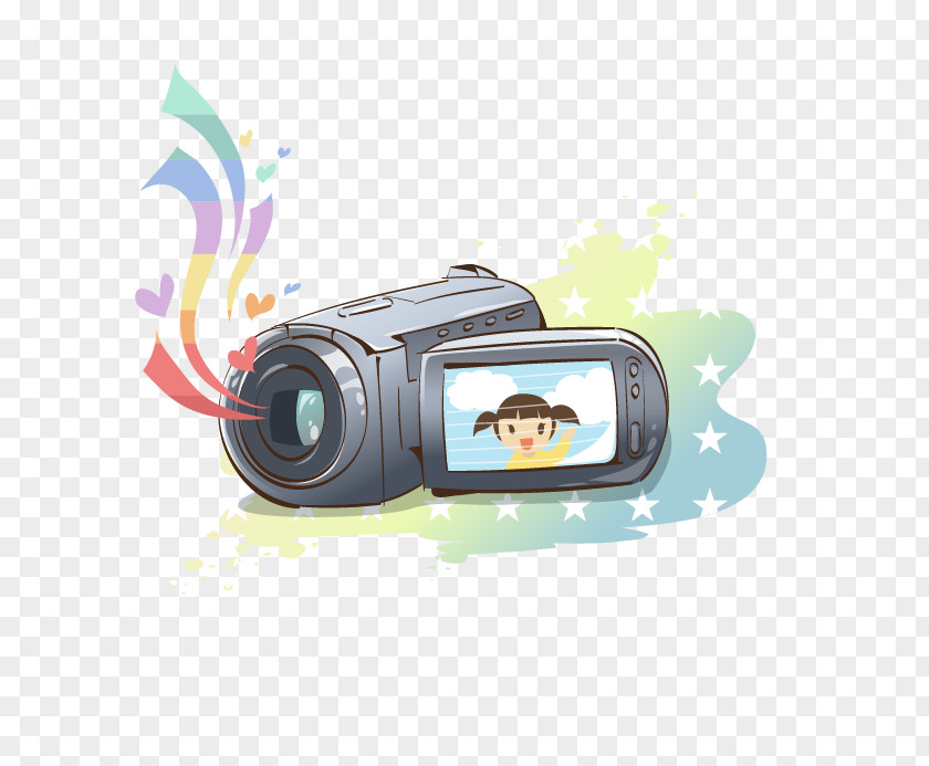 Video Camera Cartoon PNG