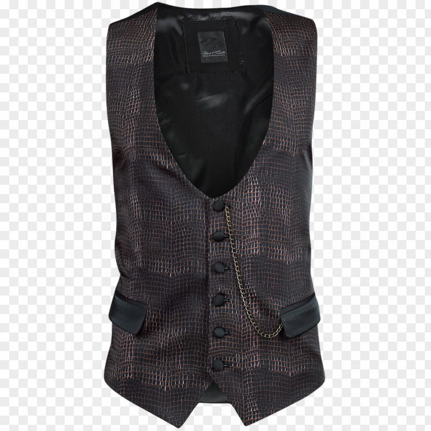 Walter Andreas Schwarz Gilets Sleeve Black M PNG