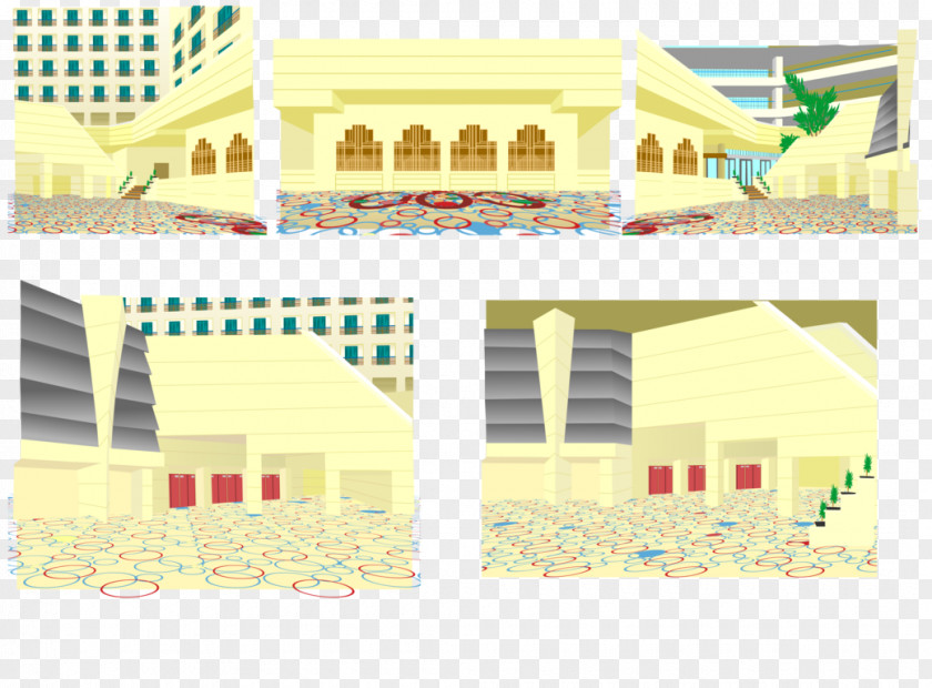 Animation Background Residential Area House Building Real Estate Home PNG