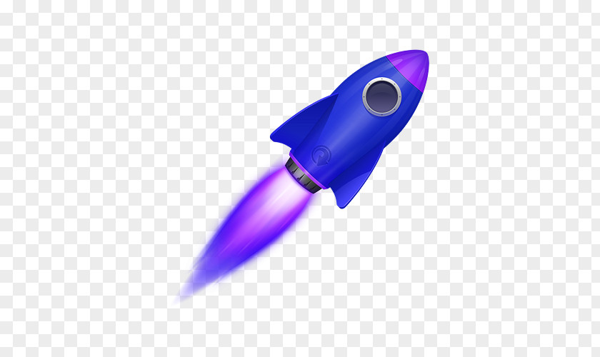 Cartoon Rocket Launch Drawing PNG