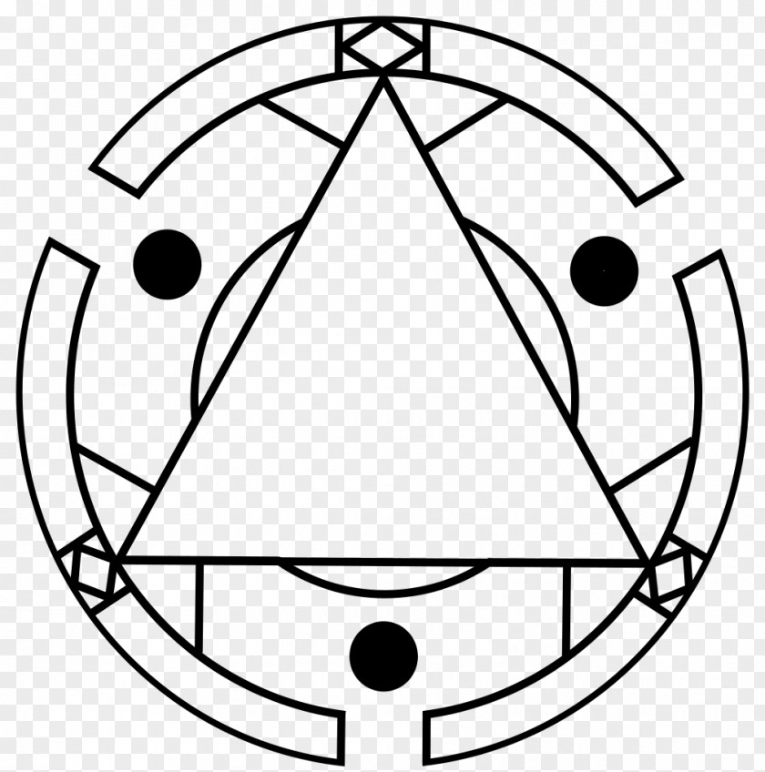 Circle Magic Alchemy Nuclear Transmutation Edward Elric PNG