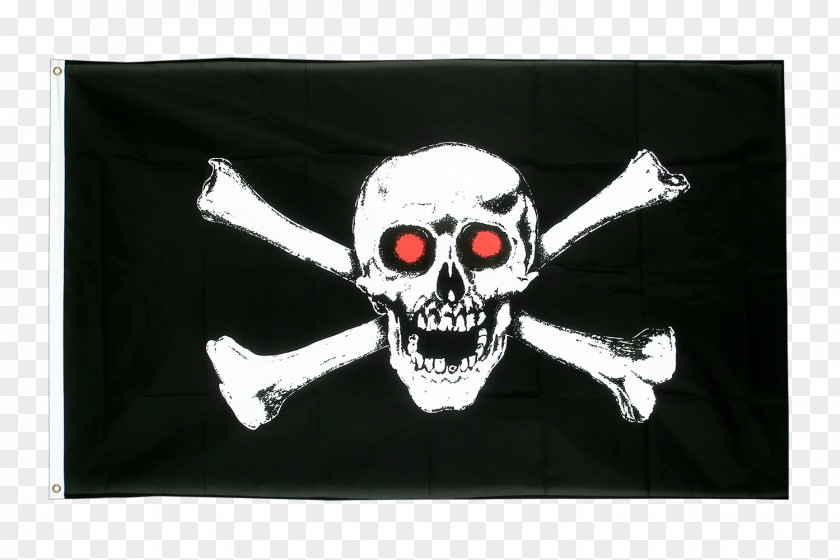 Flag Jolly Roger Skull And Crossbones Piracy PNG