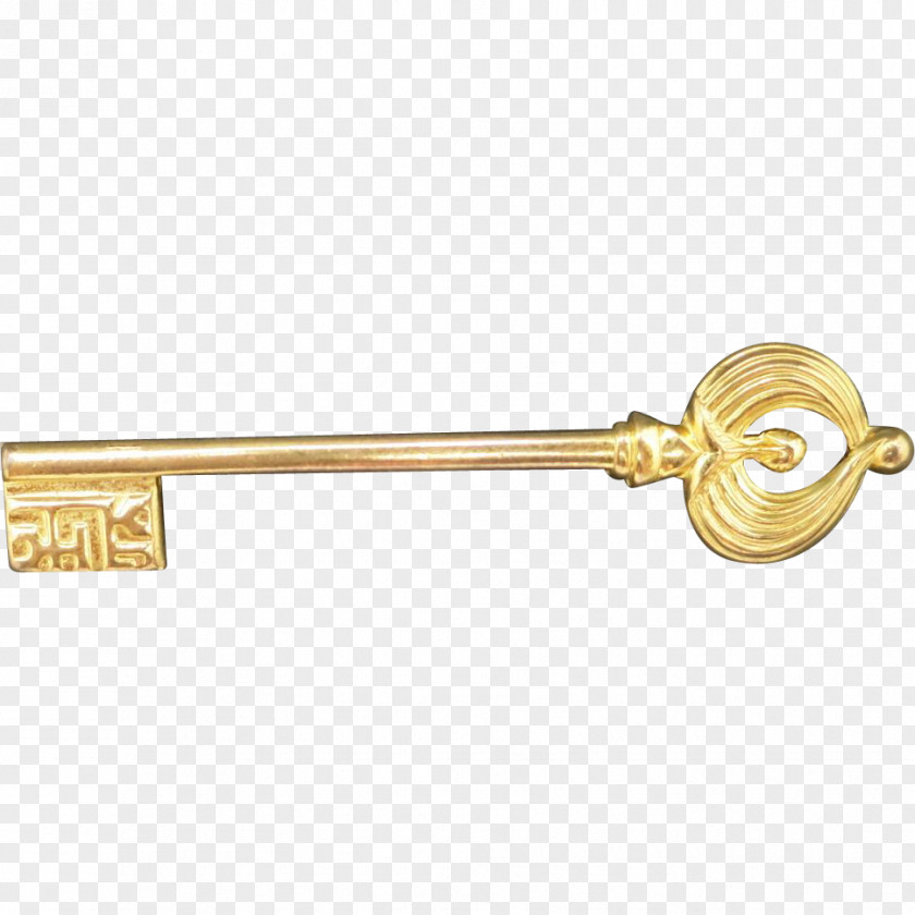 Gold Key Jewellery Clothing Accessories Skeleton Metal PNG