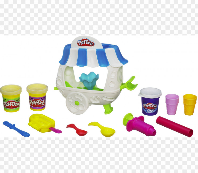 Ice Cream Play-Doh Cones Sundae Dough PNG