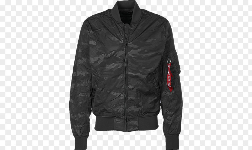 Jacket The Black Leather Flight PNG