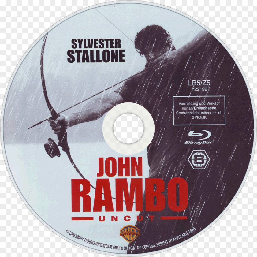 John Rambo Blu-ray Disc DVD YouTube PNG