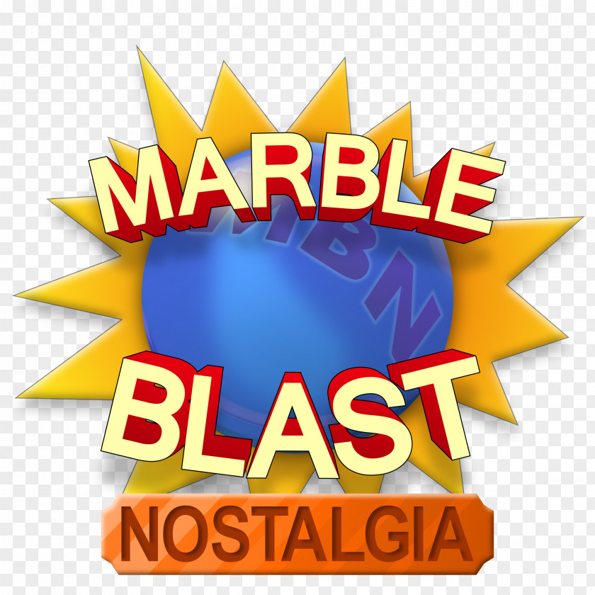Nostalgic Marble Blast Gold Logo Brand Font Product PNG