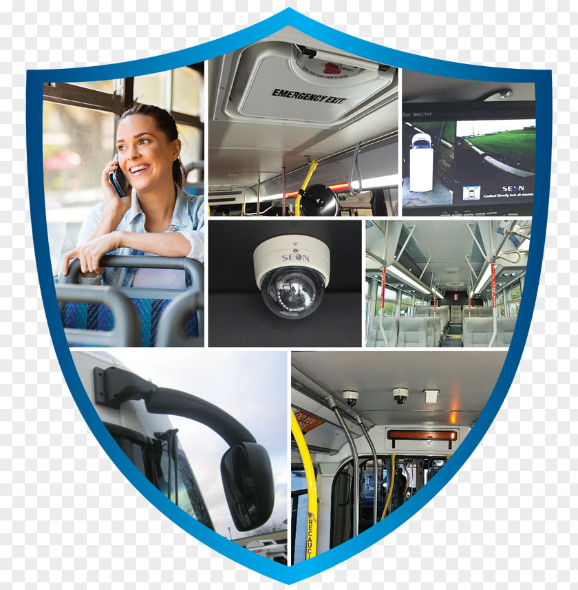 Passenger School Bus Driver Training Closed-circuit Television Video Surveillance Safety Camera PNG