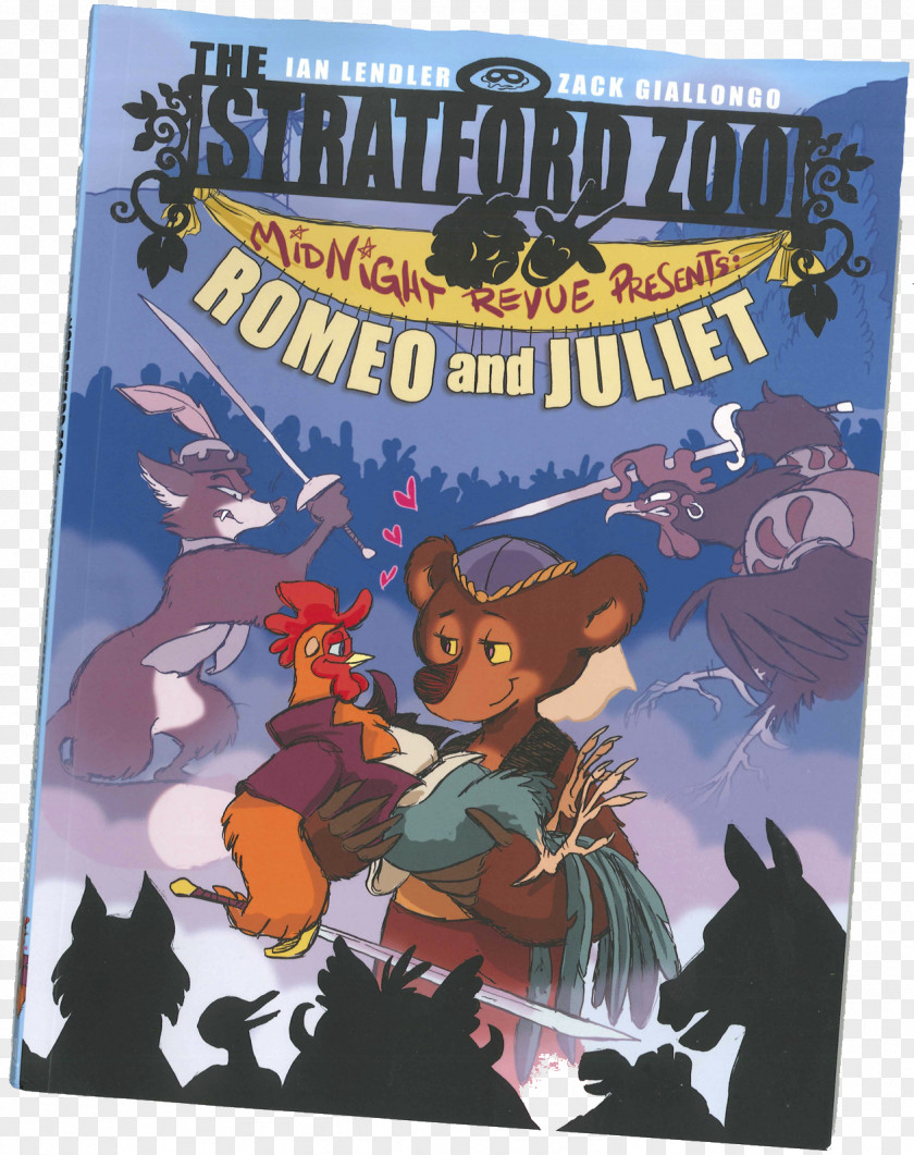 Book The Stratford Zoo Midnight Revue Presents Macbeth Romeo And Juliet Comics PNG