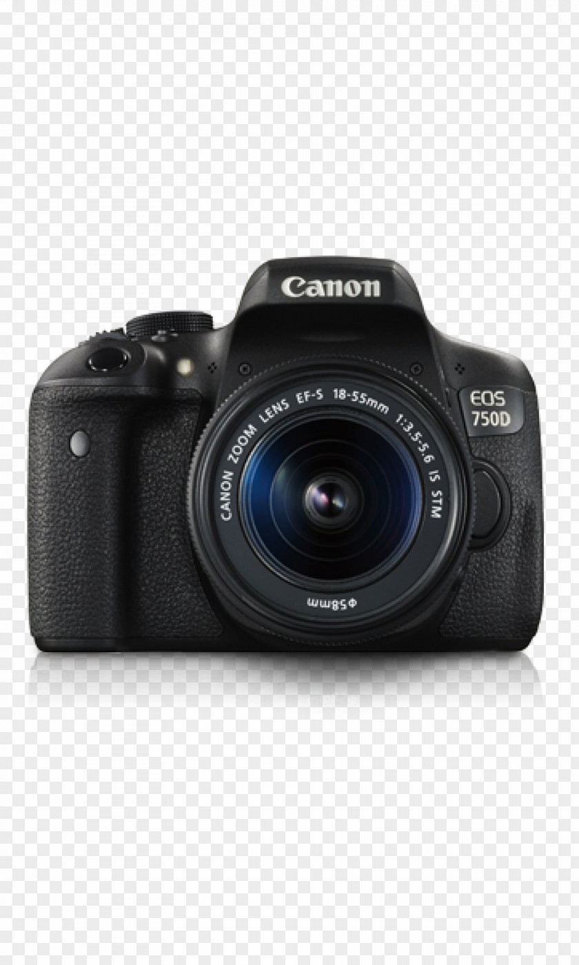 Camera Canon EOS 750D EF-S Lens Mount 18–135mm 18–55mm Digital SLR PNG