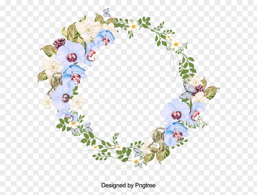 Flower Floral Design Vector Graphics Wreath Clip Art PNG