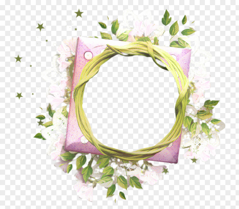Picture Frame Plant Floral Background PNG