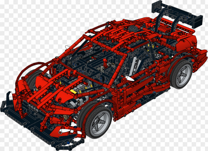 Car AUDI RS5 Lego Mindstorms NXT Technic PNG
