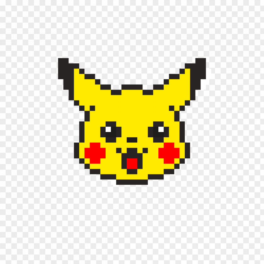 Pikachu Pixel Art Drawing Bügelperlen Pan–tilt–zoom Camera PNG