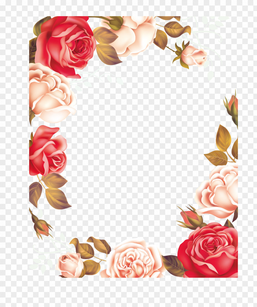 Rose Border Icon PNG
