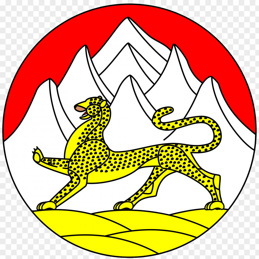 Usa Gerb North Ossetia-Alania Provisional Administration Of South Ossetia Republics Russia PNG