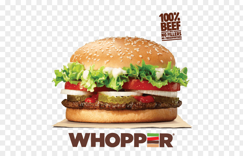 Burger King Whopper Hamburger Cheeseburger Big Chicken Sandwich PNG